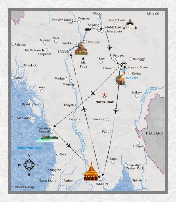 15 Tage Myanmar - Einblick in das alte Burma