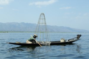 Fischer auf dem Inle-See