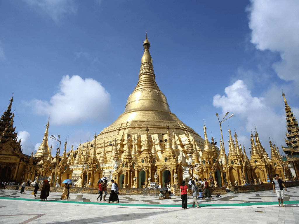 Myanmar Pagoden Shwedagon